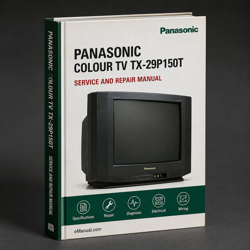 Panasonic Colour TV TX-29P150T Service Manual Download PDF