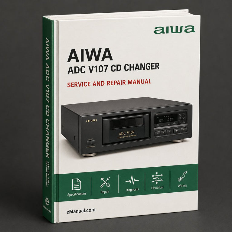 Repair Manual Aiwa ADC V107 CD CHANGER
