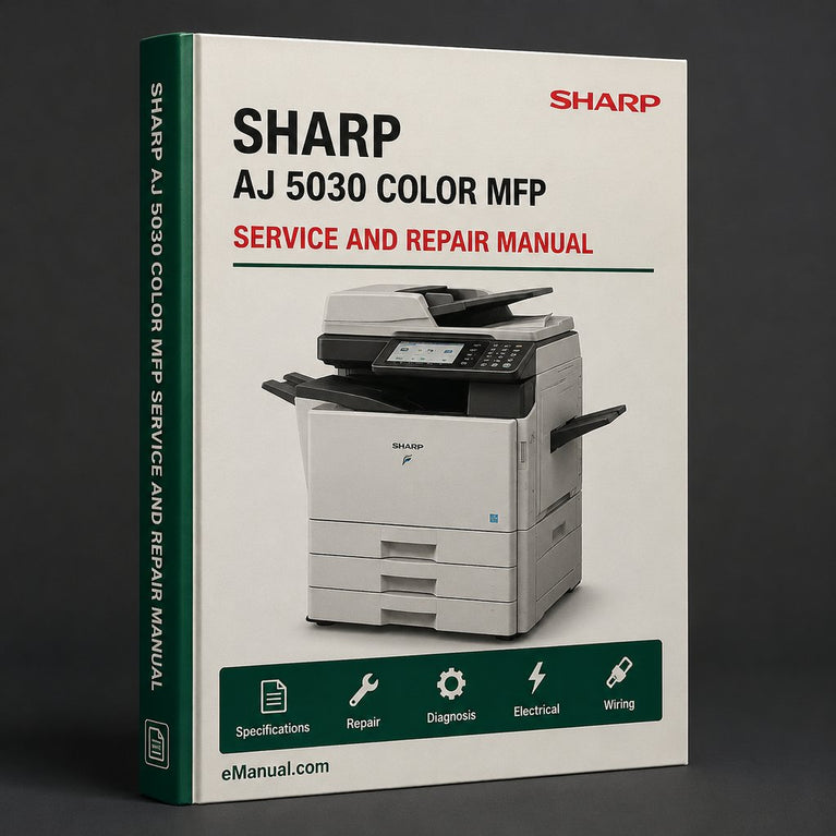 Sharp AJ 5030 Color MFP Service Manual