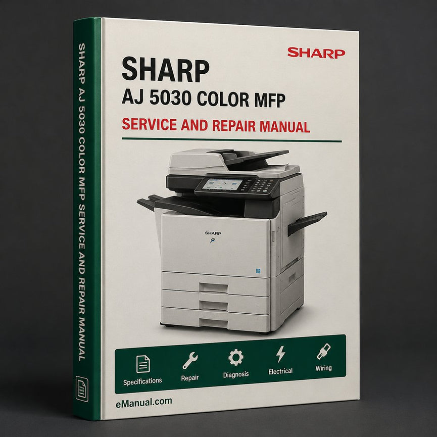 Sharp AJ 5030 Color MFP Service Manual