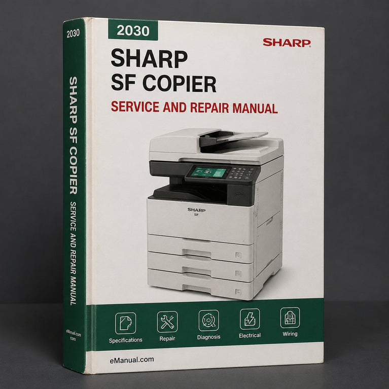 Sharp SF 2030 COPIER Service Manual