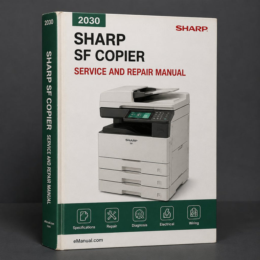 Sharp SF 2030 COPIER Service Manual