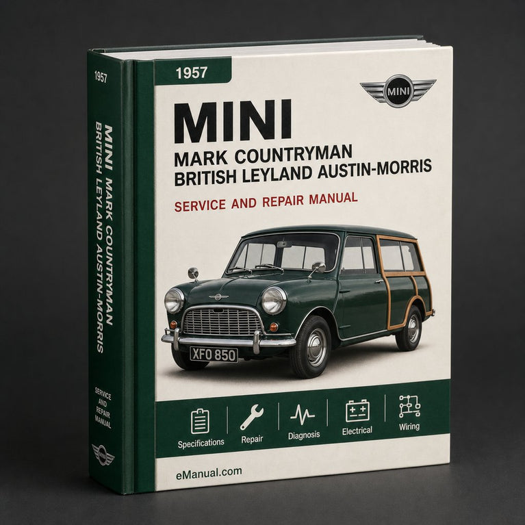 Mini MARK COUNTRYMAN BRITISH Leyland AUSTIN-MORRIS 1957-1965 Service Repair Manual