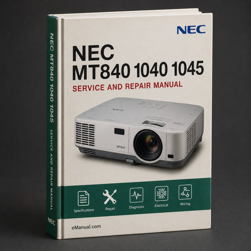 NEC MT840 / 1040 / 1045 Service Manual