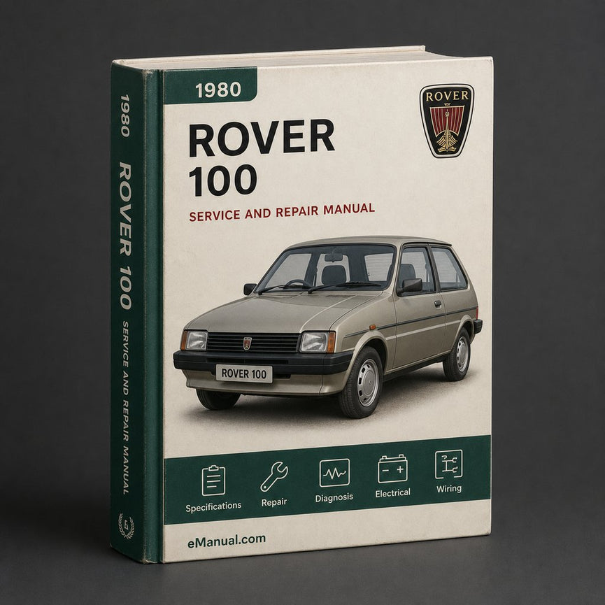 Rover 100 1980-1990 Best Service Repair Manual