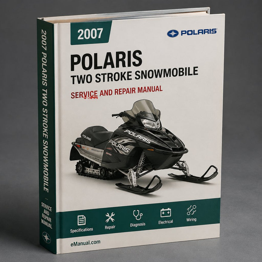 2007 Polaris Two stroke snowmobile Service Repair Workshop Manual