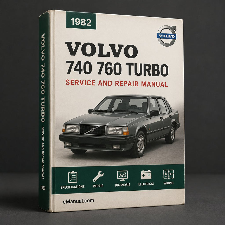 Volvo 740 760 Turbo 1982-1988 Best Service Repair Manual
