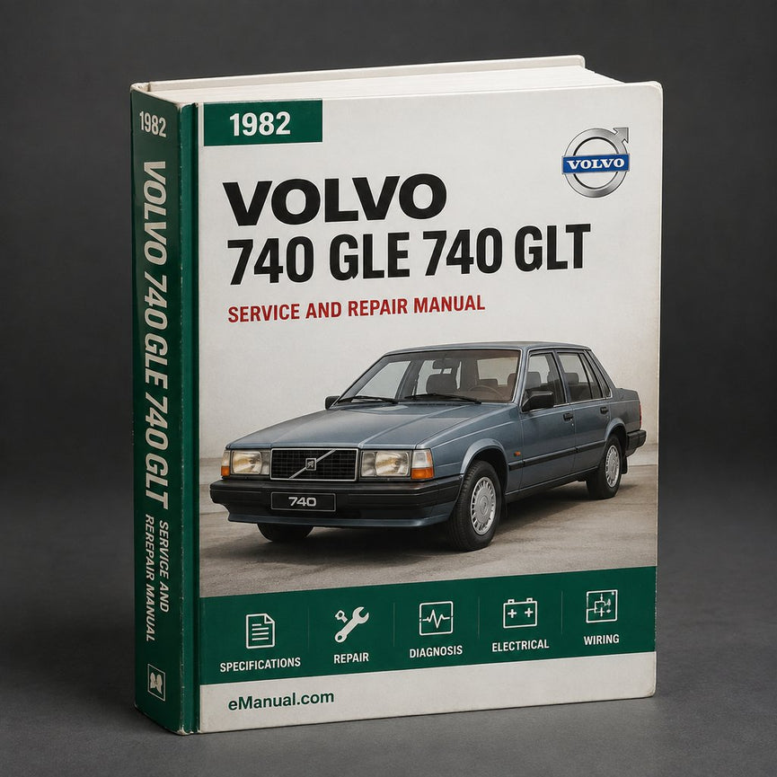 Volvo 740 GLE 740 GLT 1982-1988 Best Service Repair Manual
