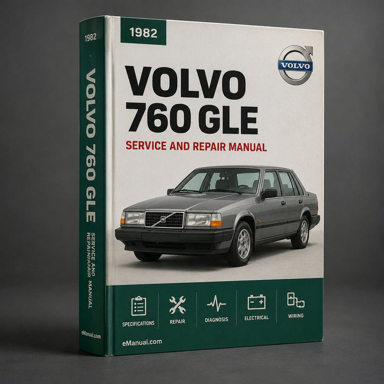 Volvo 760 GLE 1982-1988 Best Service Repair Manual