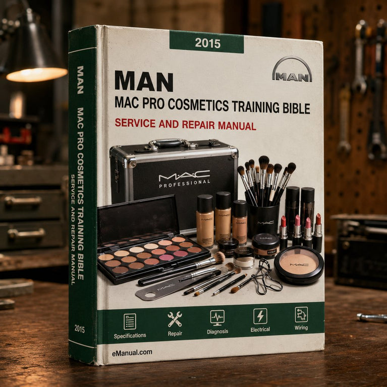 **NEW** MAC Pro Cosmetics Training Manual Bible Deluxe Edition 2015