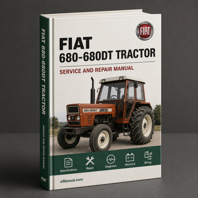Fiat 680-680DT Tractor Workshop Service Repair Manual