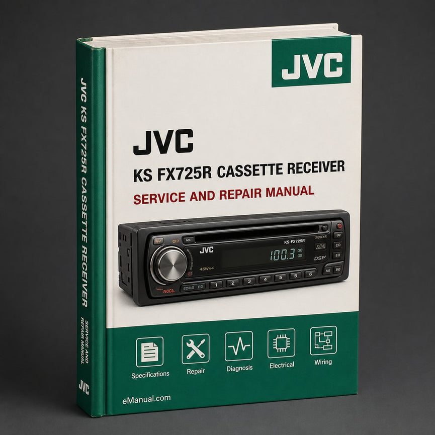 JVC KS FX725R CASSETTE Receiver Service Manual