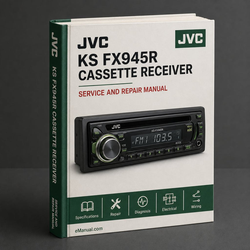 JVC KS FX945R CASSETTE Receiver Service Manual
