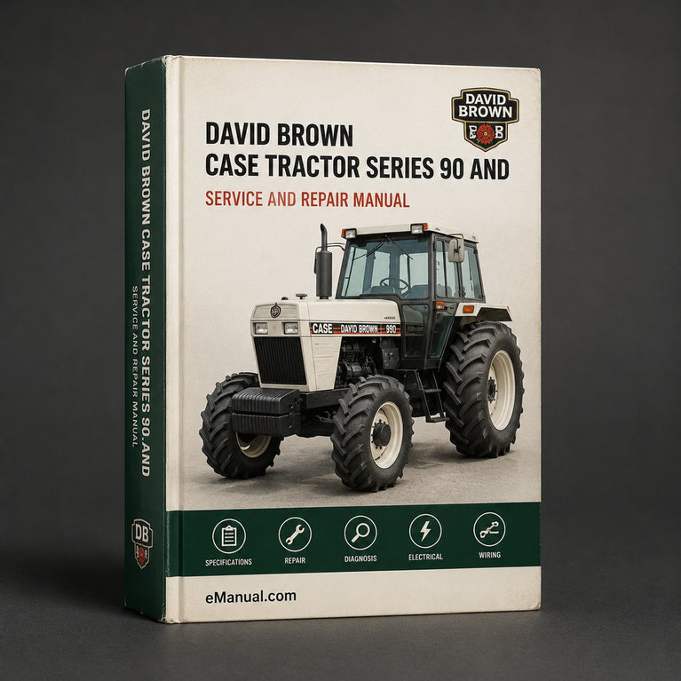 Case David Brown Tractor Service Series 90 and 94 Workshop M
