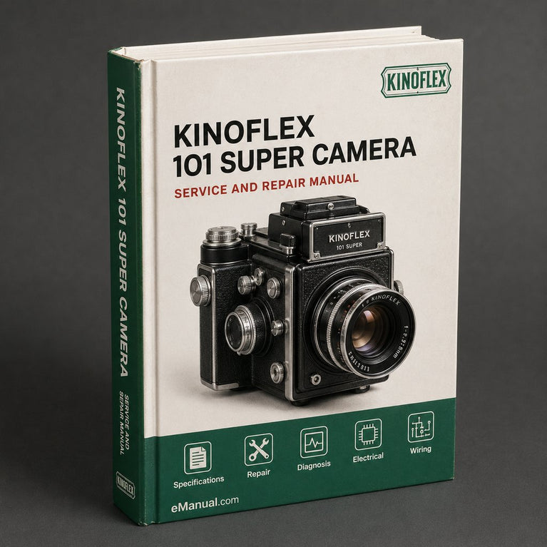KINOFLEX 1O1 Super 8 CAMERA Manual