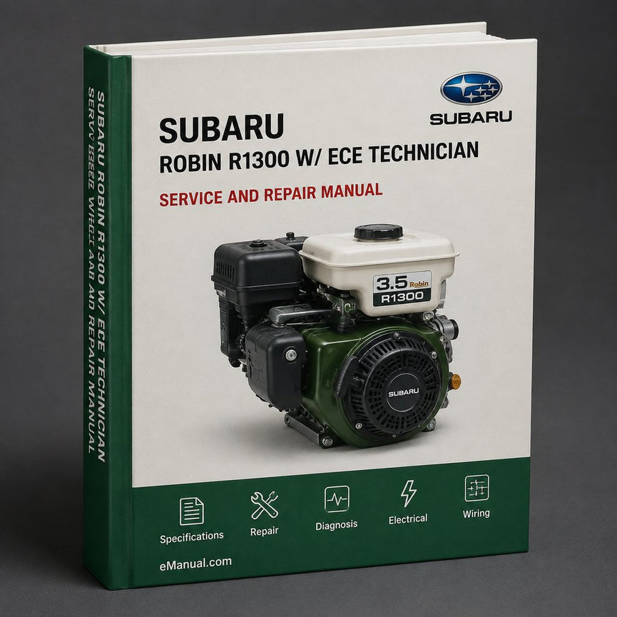 Subaru Robin R1300 w/ ECE Technician / Service Manual