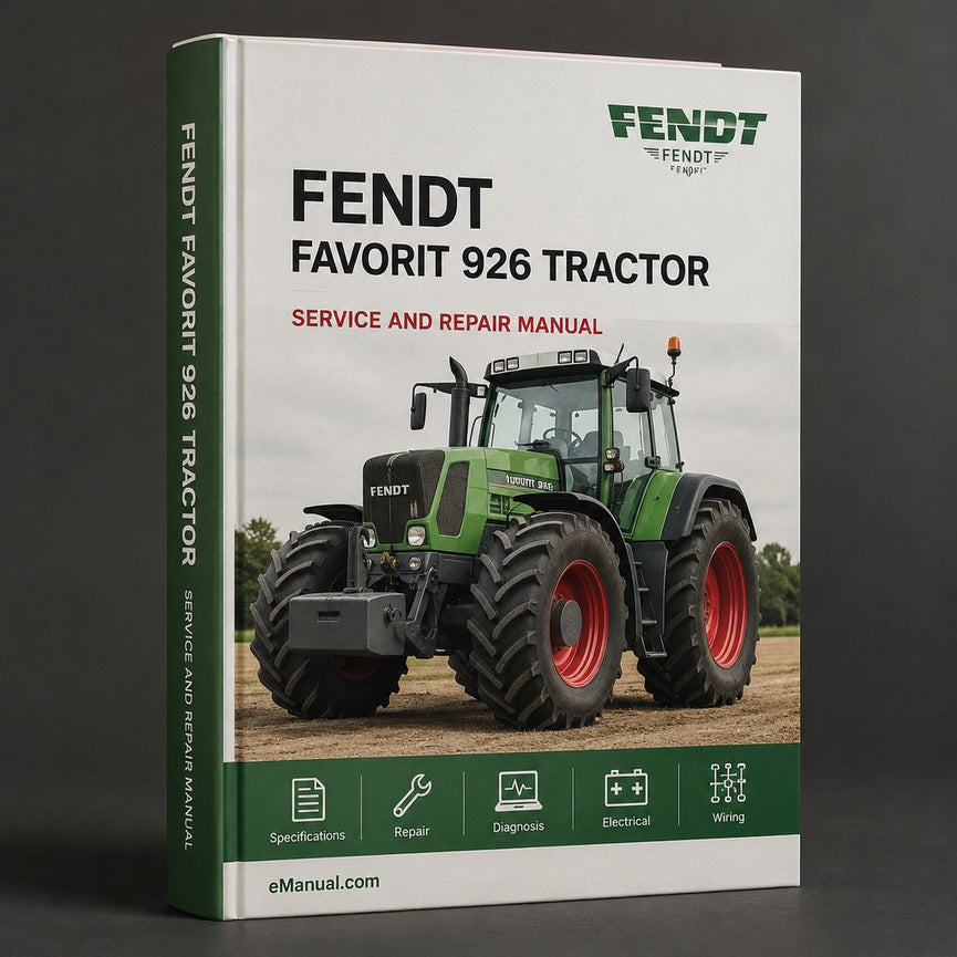 Fendt Favorit 926 Tractor Factory Service Repair Manual