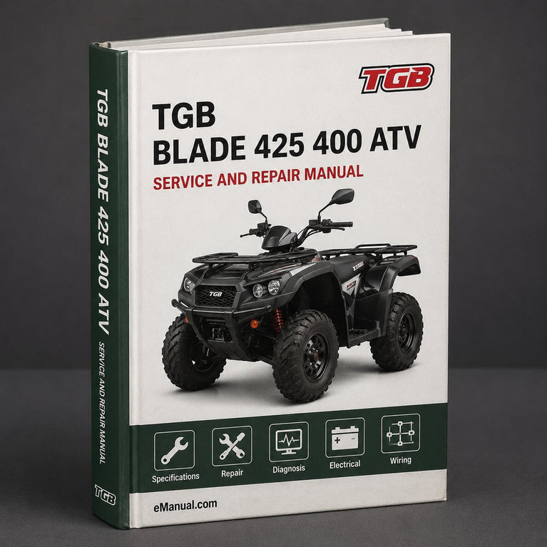 TGB Blade 425 400 ATV Service Repair Manual Download PDF