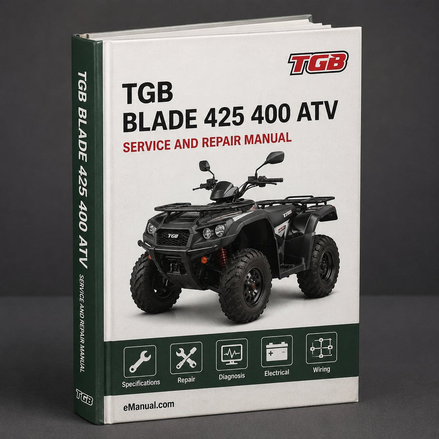 TGB Blade 425 400 ATV Service Repair Manual Download PDF