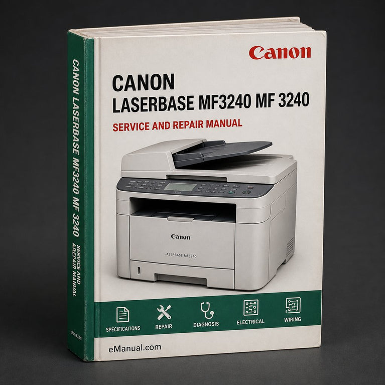 Canon LaserBase MF3240 MF 3240 Service Manual & Repair Guide