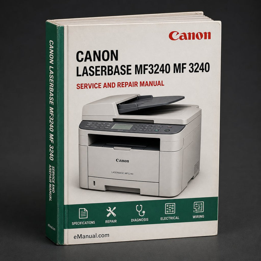 Canon LaserBase MF3240 MF 3240 Service Manual & Repair Guide