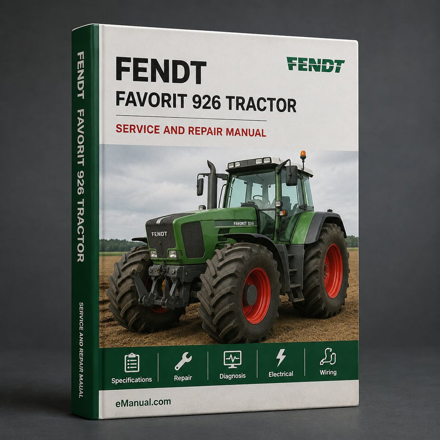 Fendt Favorit 926 Tractor Service Repair Workshop Manual