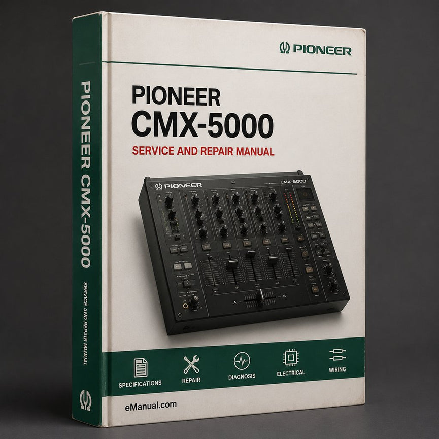 Pioneer CMX-5000 Service Manual & Repair Guide