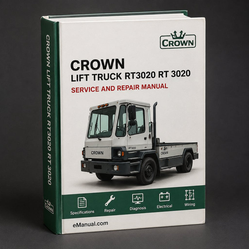 CROWN Lift Truck RT3020 RT 3020 Parts PART Manual