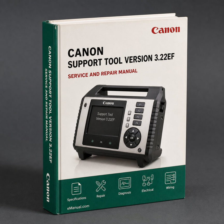 Canon Service SUPPORT TOOL Version 3.22Ef