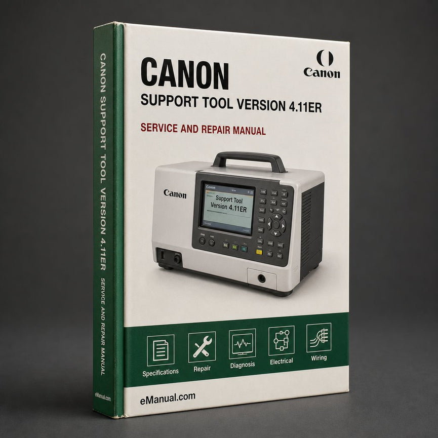Canon Service Support Tool Version 4.11Er
