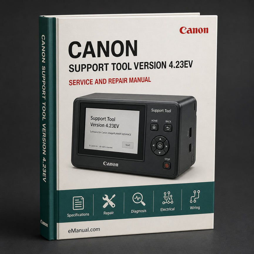 Canon Service Support Tool Version 4.23Ev