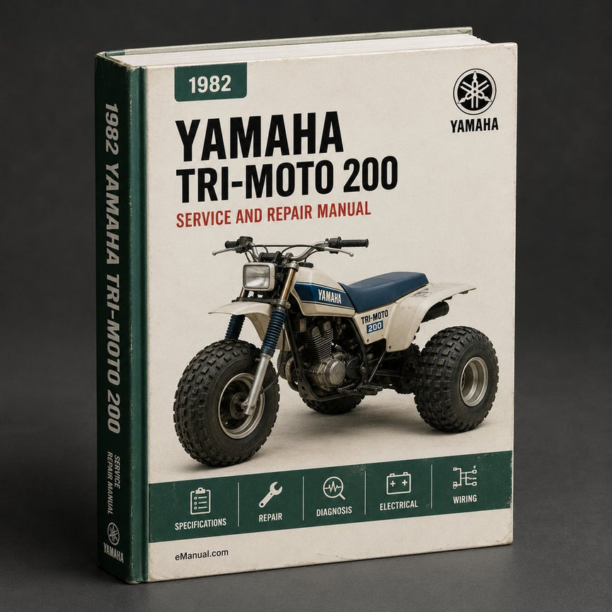 1982-1985 Yamaha Tri-Moto 200 Repair Manual