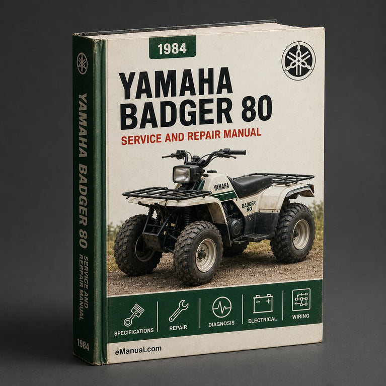 1984-1988 Yamaha Badger 80 Repair Manual