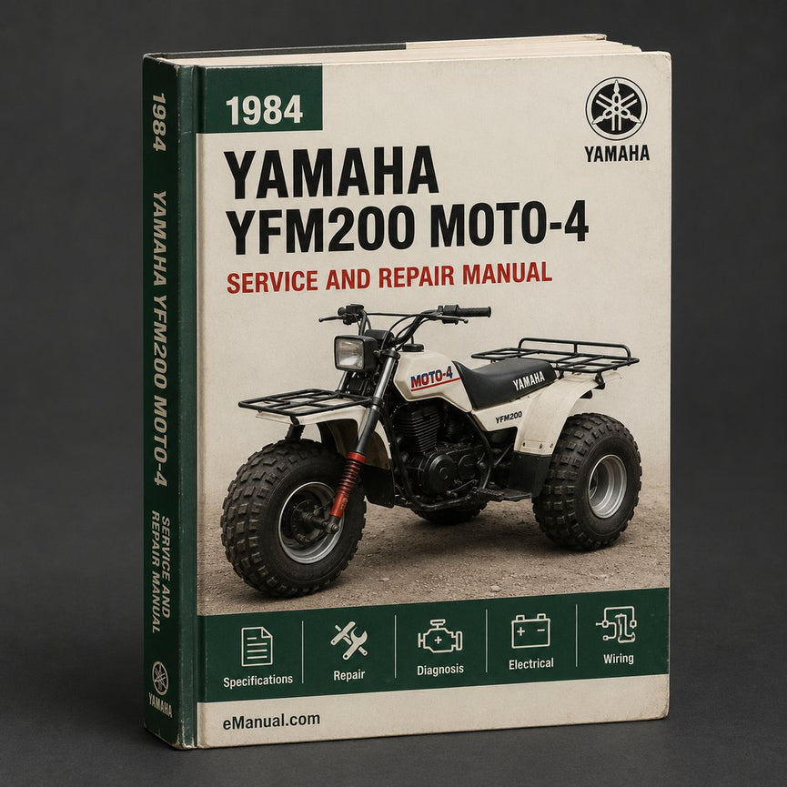 1984-1988 Yamaha YFM200 Moto-4 Repair Manual