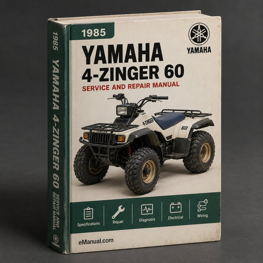 1985-1986 Yamaha 4-Zinger 60 Repair Manual