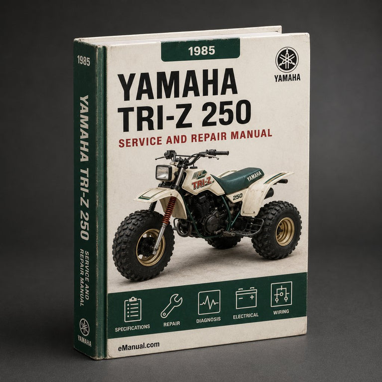 1985-1986 Yamaha Tri-Z 250 Repair Manual