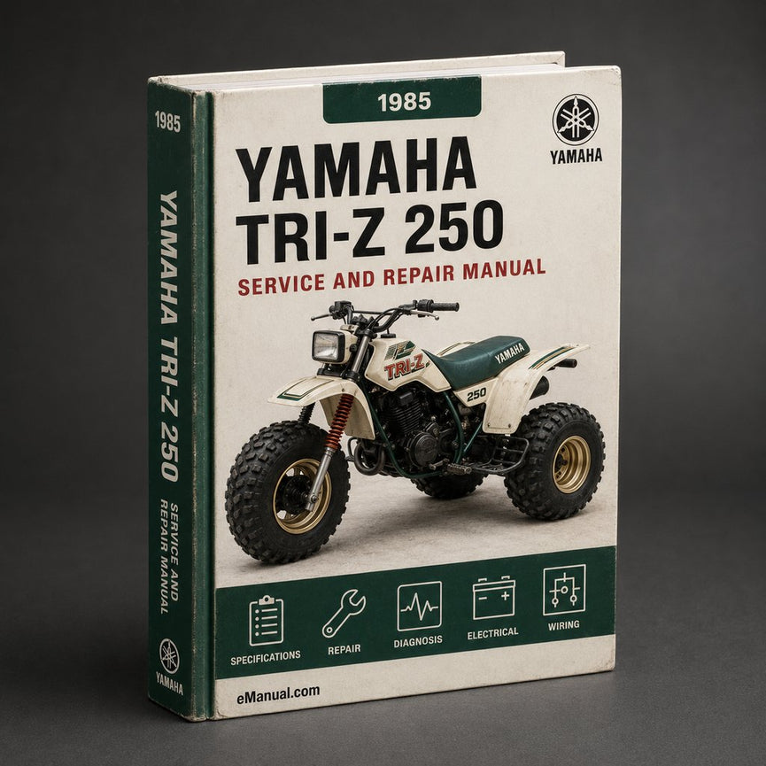 1985-1986 Yamaha Tri-Z 250 Repair Manual