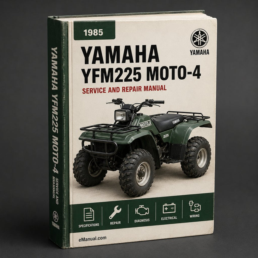 1985-1988 Yamaha YFM225 Moto-4 Repair Manual