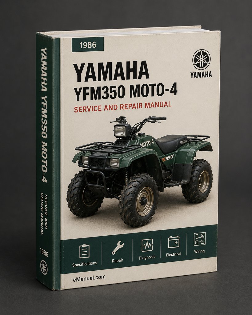 1986-1990 Yamaha YFM350 Moto-4 Repair Manual