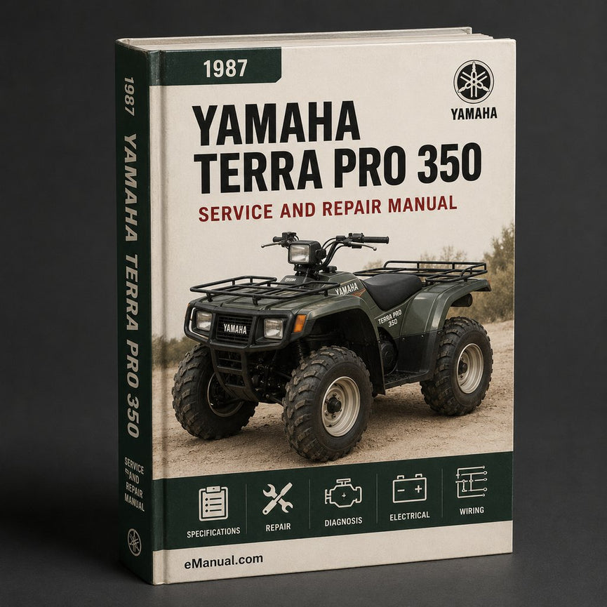 1987-1988 Yamaha Terra Pro 350 Repair Manual