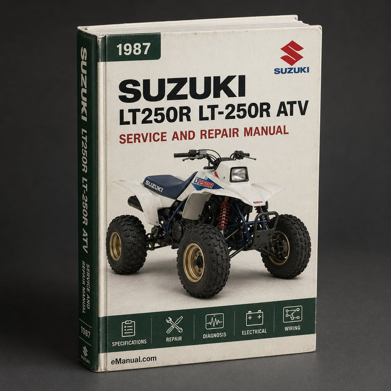 1987-1992 Suzuki LT250R (LT-250R) ATV Repair Manual