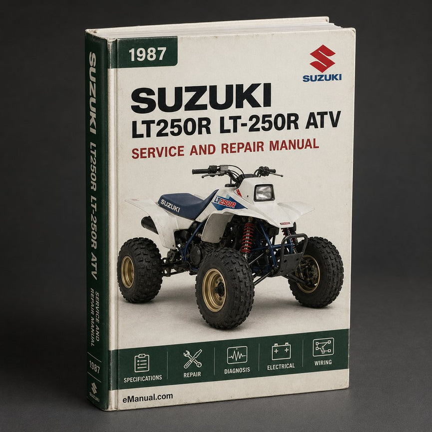 1987-1992 Suzuki LT250R (LT-250R) ATV Repair Manual