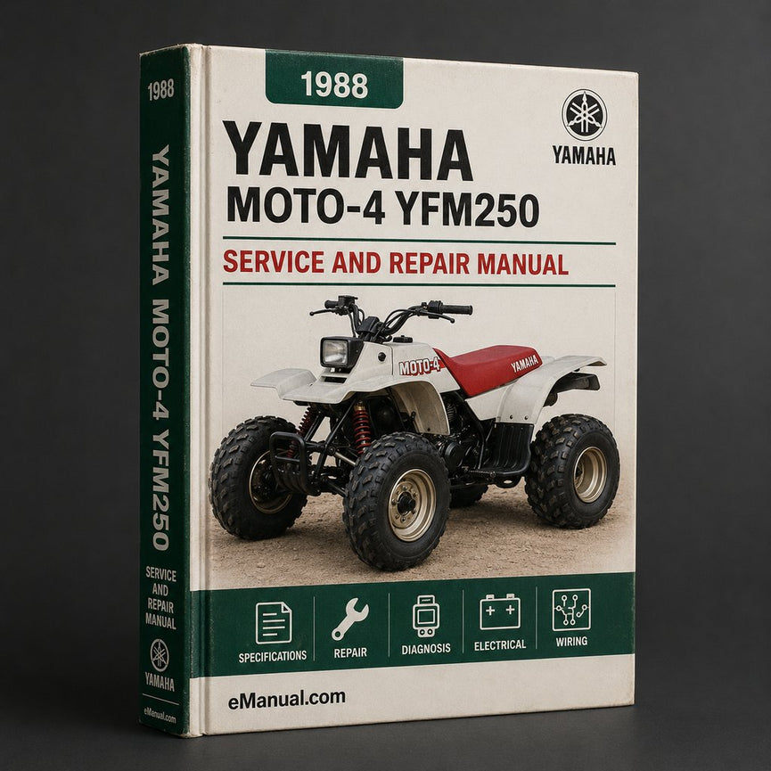 1988-1989 Yamaha Moto-4 YFM250 Repair Manual