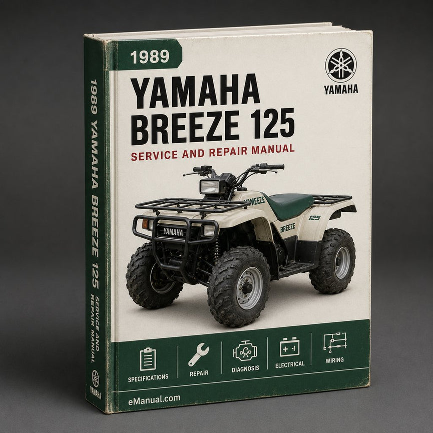 1989-2004 Yamaha Breeze 125 Repair Manual