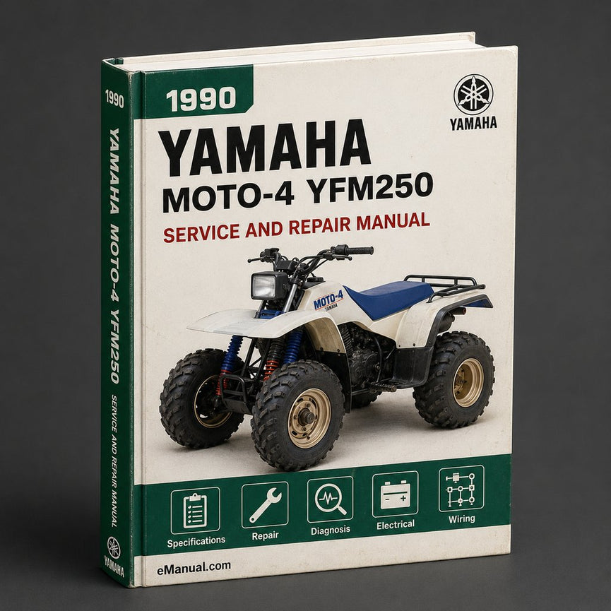1990-1991 Yamaha Moto-4 YFM250 Repair Manual