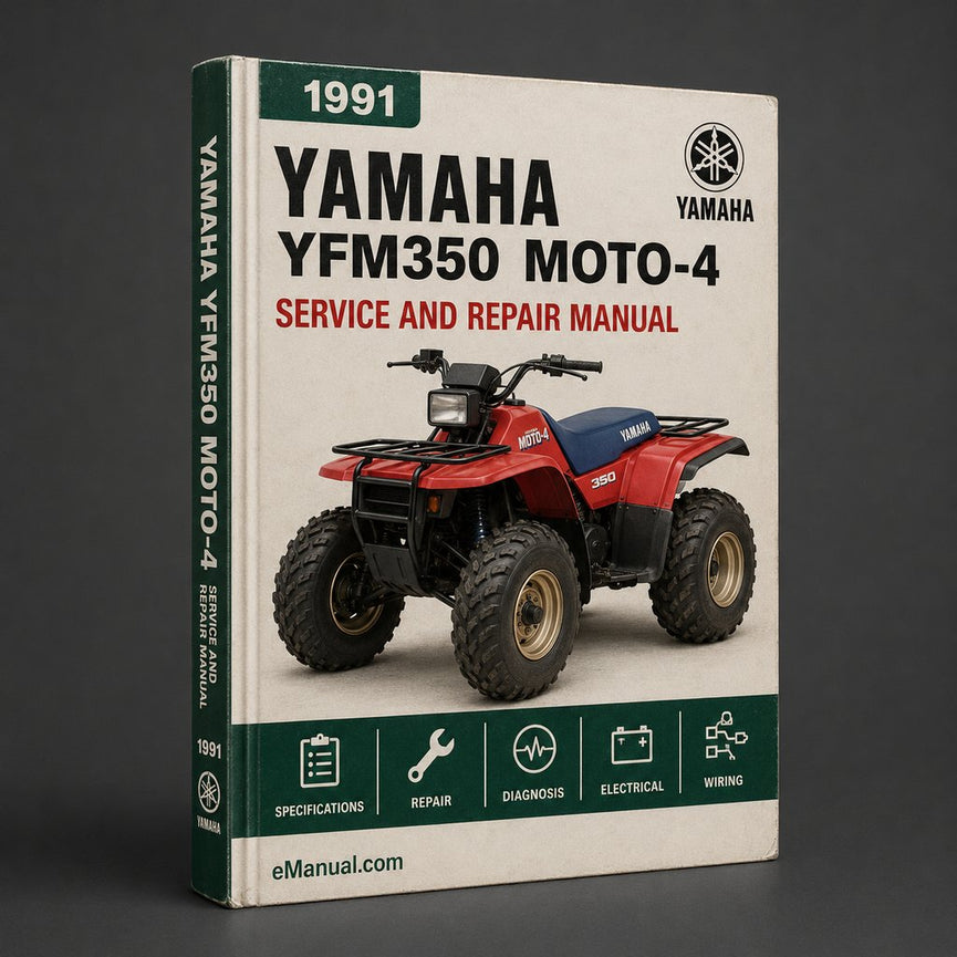 1991-1995 Yamaha YFM350 Moto-4 Repair Manual