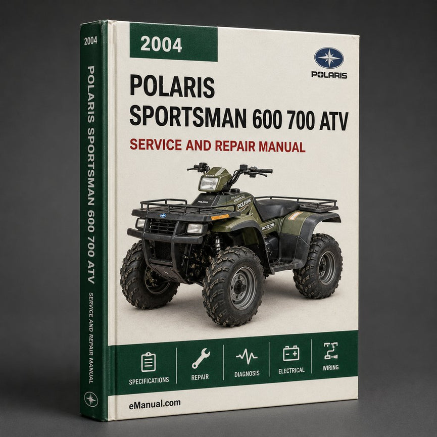2004 Polaris Sportsman 600 700 Repair Manual ATV