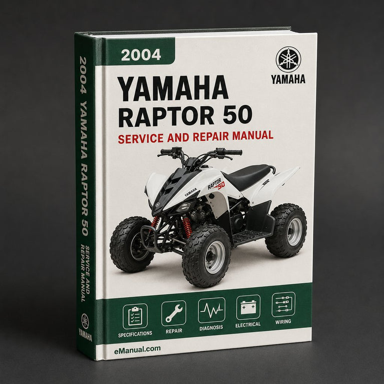 2004-2008 Yamaha Raptor 50 Repair Manual
