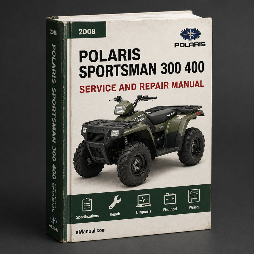 2008 Polaris Sportsman 300 400 Repair Manual