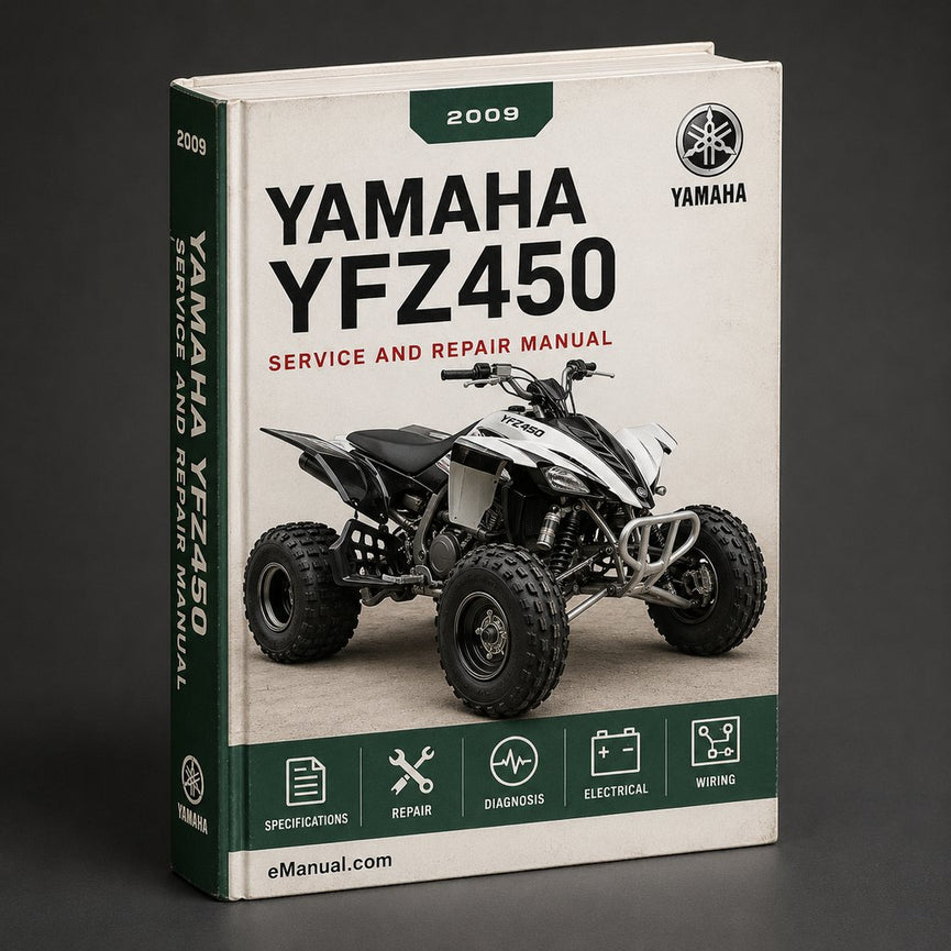 2009-2010 Yamaha YFZ450 Repair Manual